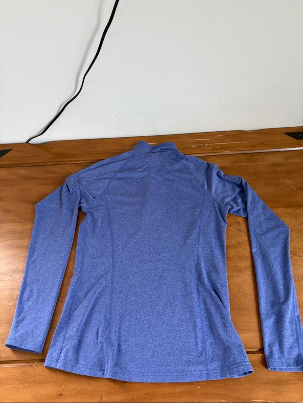 REI Co-op Heathered Blue Long-Sleeve Pullover Size Small - Picture 8 of 12